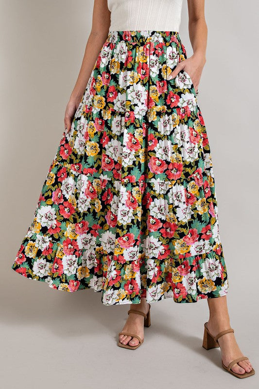 Chantria Floral Skirt