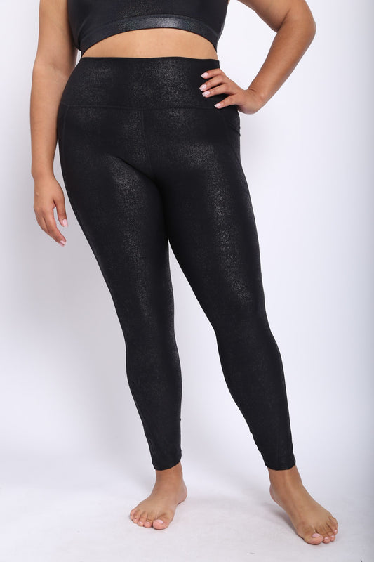 Steph Leggings Curvy [black]