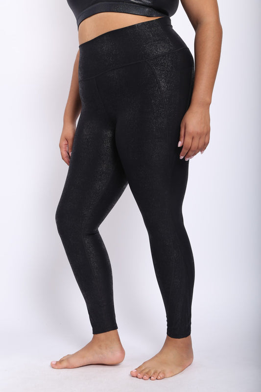 Steph Leggings Curvy [black]