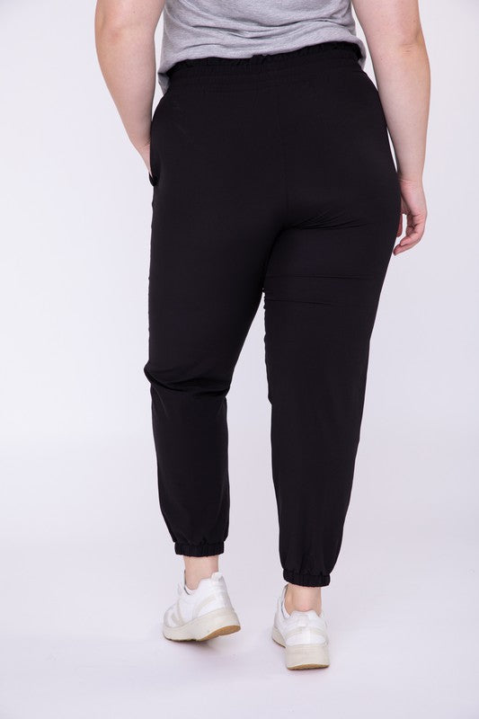 Davina Curvy Joggers [black]