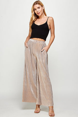 Carina Palazzo Pants [grey/gold]